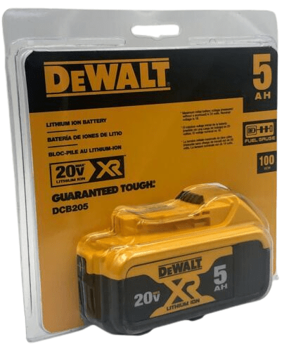 Акумуляторна батарея DEWALT DCB205 (DCB184) Li-Ion 5Ah 18/20V MAX* XR ...
