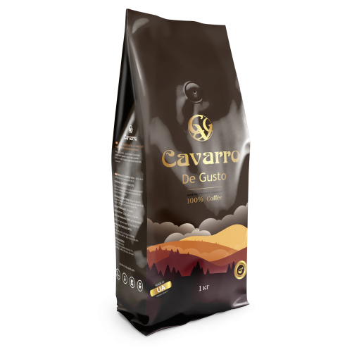 Кава в зернах Cavarro "De Gusto" 1кг