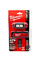 Налобний світлодіодний ліхтар Milwaukee 2111-21 (L4 HL-201) USB