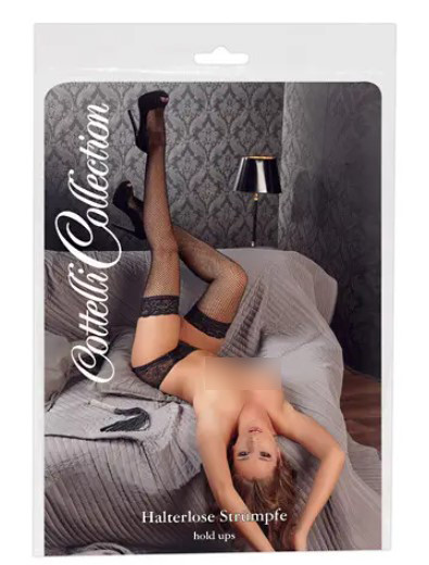 Панчохи МІСТО ГРІХА чорні   | Knopka