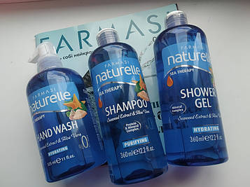 Шампунь для всіх типів волосся Сила моря Farmasi (360 мл)