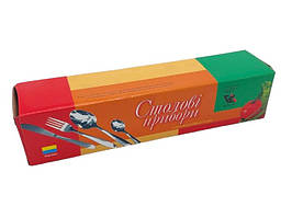 Упаковка для столових приборів картонна Коробка для ложок виделок ножів подарункова 21*5*5 cm