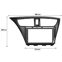 Перехідна рамка Lesko 9" Honda Civic Hatchback 2012-2017 (0000) 3 шт., фото 4
