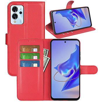 Чохол-книжка Litchie Wallet для ZTE Blade V40 Pro Red