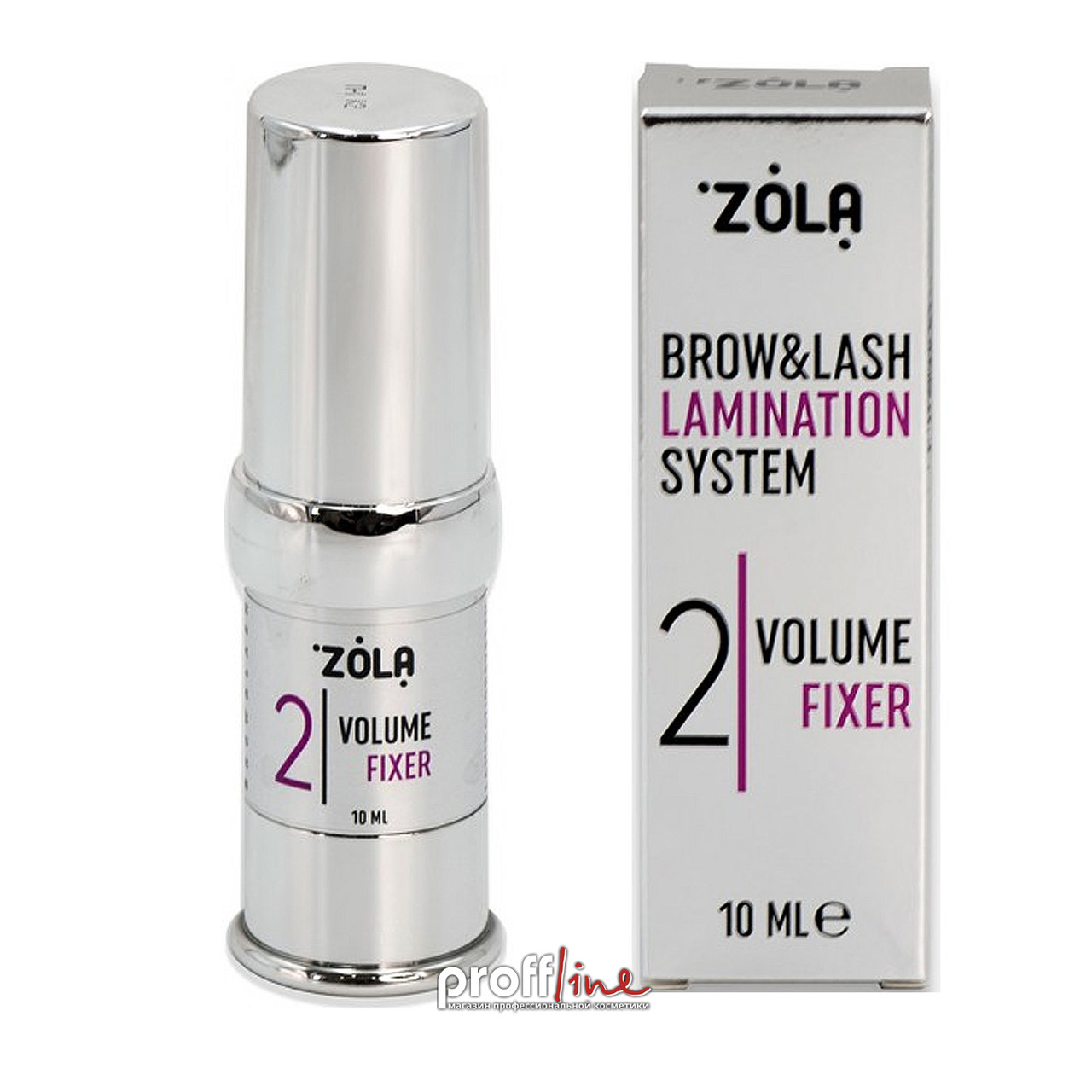 Склад для ламінування брів Zola №2 Volume fixer 10 мл