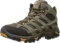 Тактические трекинговые кроссовки с мембраной GORE TEX демисезонные Merrell Moab 2 Vent Mid, цвет Walnut 43.5