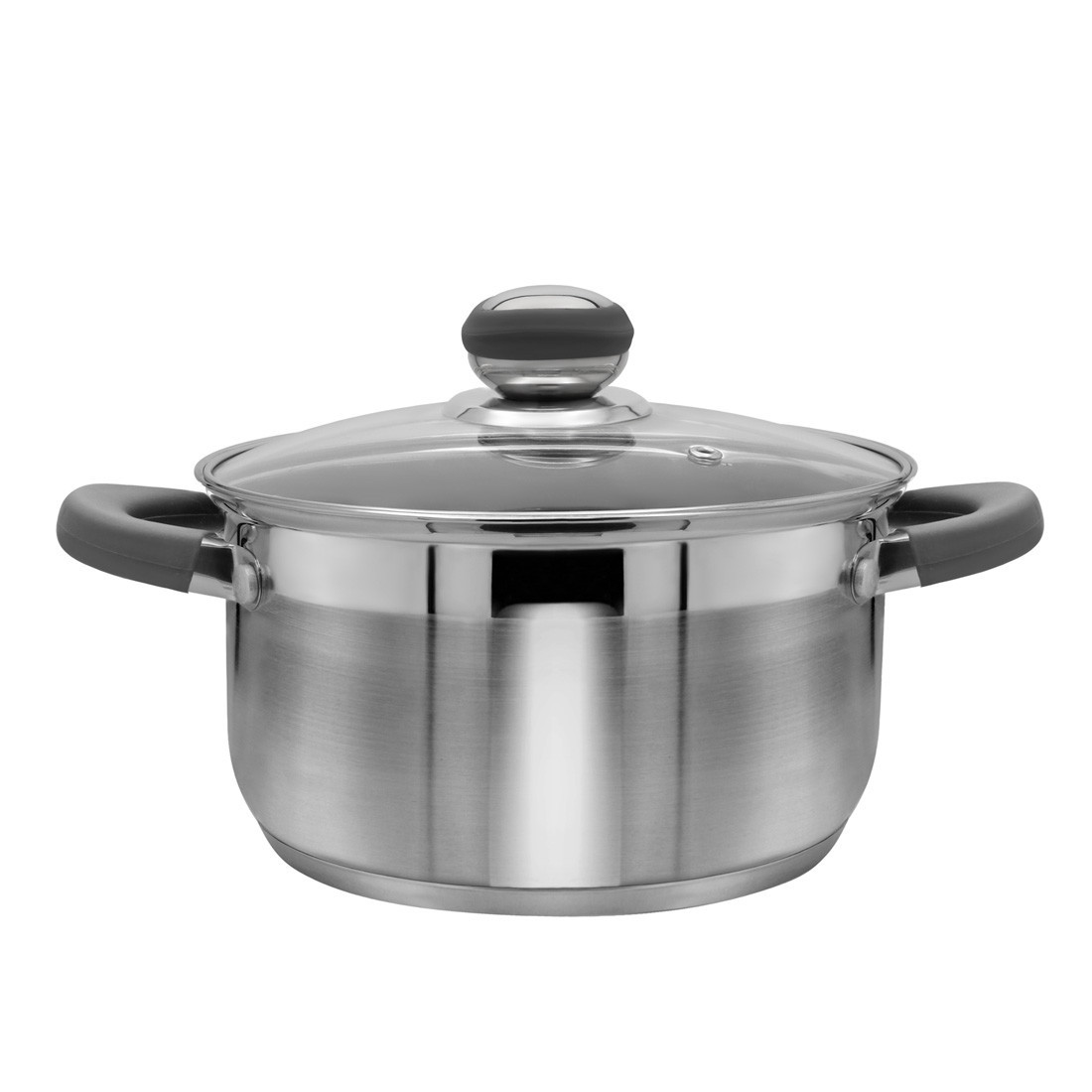 Каструля з нержавіючої сталі Zauberg 4,7 л ZB-4,7 CG GREY, фото 1