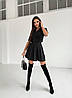 Трендовий жіночий костюм укорочений жакет з коротким рукавом та спідниця Kan1639, фото 6