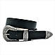 Жіночий ремінь Weatro 2,8 х 110 см Чорний zhkz-30cm-010, фото 3