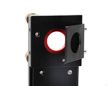 Тримач дзеркала 25 мм MHВ2-25 для лазерного CO2 верстата, кріплення для дзеркала лазера, юстирований майданчик, фото 2