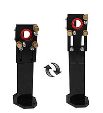 Тримач дзеркала 25 мм MHВ2-25 для лазерного CO2 верстата, кріплення для дзеркала лазера, юстирований майданчик, фото 3