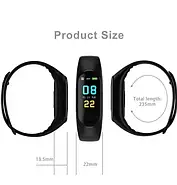 Фітнес браслет із захистом від пилу Smart Band M3 (1:1) Розумні Фітнес годинник для спорту фітнесу, фото 4