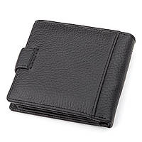 Мужской кошелек ST Leather 18345 (ST153) кожаный Черный высокое качество