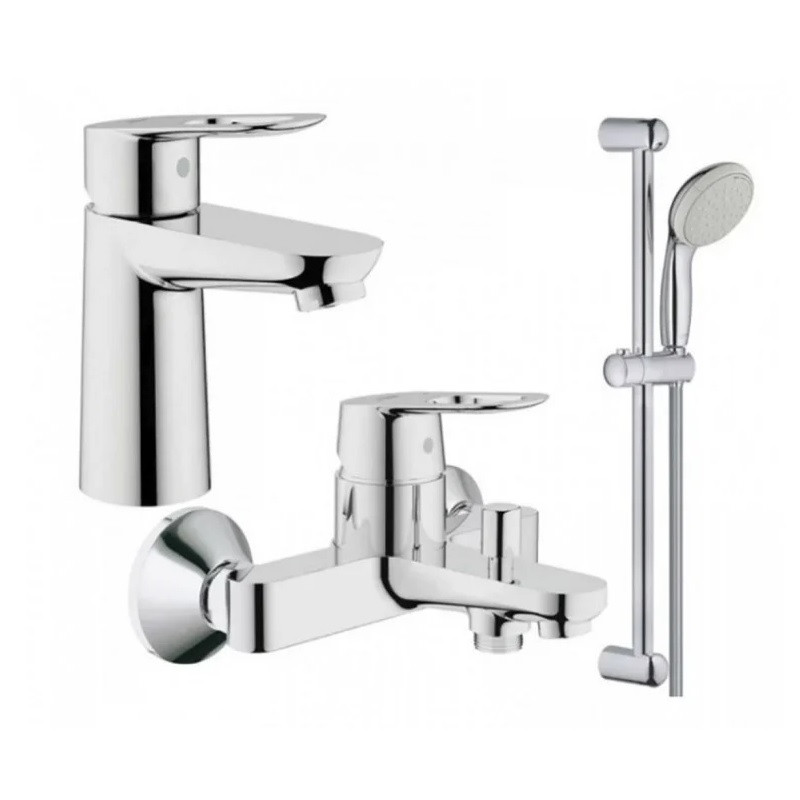 Grohe BauLoop UA123214S1 Набір змішувачів для ванни S-Size (23337000+23603000+27598001)