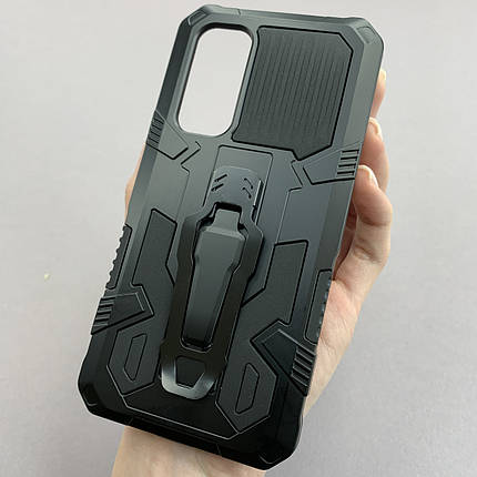 Чохол для Samsung Galaxy A54 5G броньований чохол із затискачем на телефон самсунг а54 5г чорний u7e, фото 1
