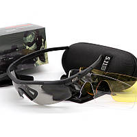 Тактические очки 5.11, защитные очки для военных, Баллистические очки для военных Черные