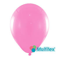 Шары Multitex 13см 5" пастель розовый темный