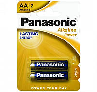 Батарейка PANASONIC LR06 Alkaline Power (Bronze) 1х2 шт.