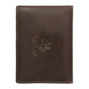 Візитниця шкіряна Visconti TC1 - Polo (brown) коричнева