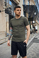 Комплект Nike футболка хаки + шорты