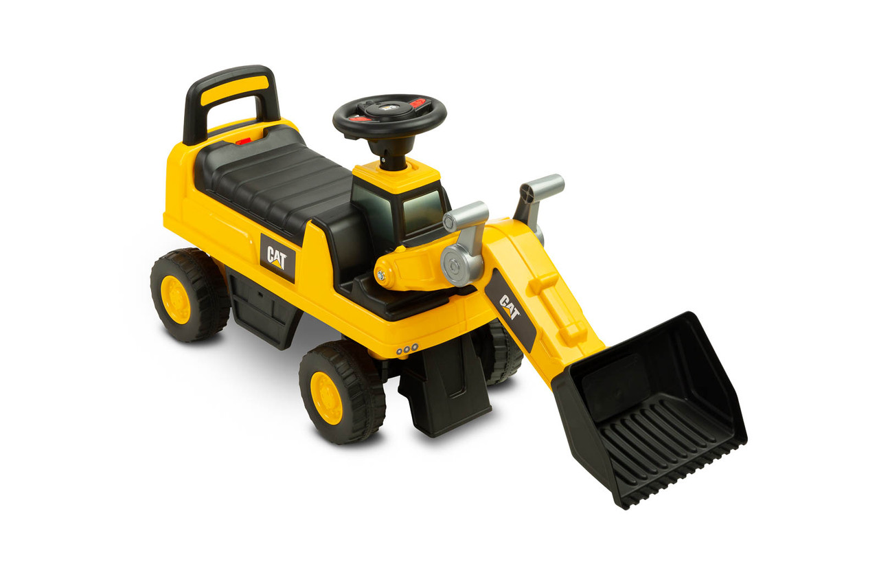Машинка для катання Caretero (Toyz) будівельна техніка CAT Навантажувач, фото 1