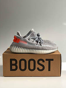 Чоловічі Кросівки Adidas Yeezy Boost 350 V2 Grey Red 41-42-44-45