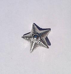 Військове обмундирування Зірка 20мм МВС срібло
