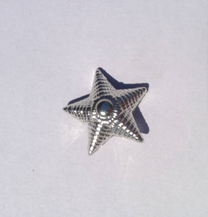 Військове обмундирування Зірка 20мм МВС срібло, фото 1