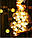 Гірлянда RD-070 Штора Кулька у кульці, Провід-Білий, Колір ламп-Білий, фото 4