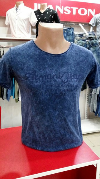 Футболка чоловіча молодіжна "варена" Armani, фото 1