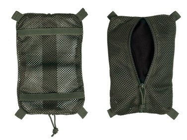 Сітчастий мішок Mil-tec Medium, оливковий Органайзер 16003601