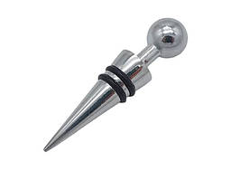 Пробка для вина і шампанського затичка багаторазова нержавіюча сталь L 9 cm