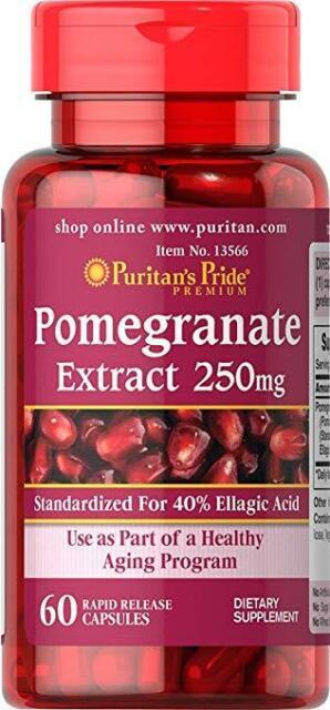 Pomegranate Extract 250 mg 60 caps