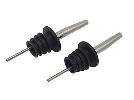 Пробка гейзер з дозатором для винної пляшки Корок для вина і шампанського багаторазова нержавіюча сталь набір 2 шт