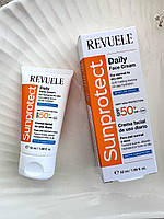 (ОПТ) Сонцезахисний крем SPF 50 для нормальної та сухої шкіри Revuele, 50 мл