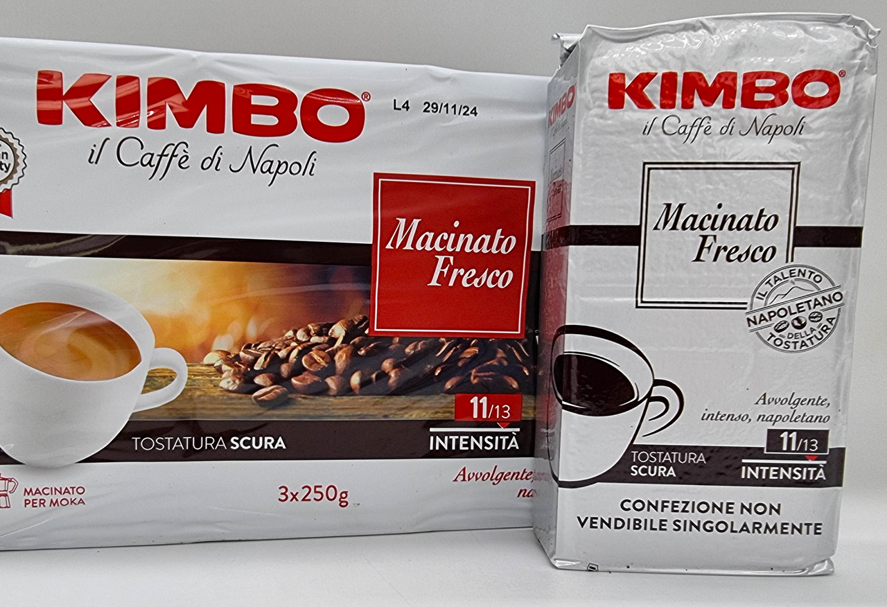 Кава мелена Kimbo Macinato Fresco 250 г Італія