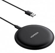 Зарядний пристрій Ugreen CD186 Wireless Charging Pad 15 W Чорний