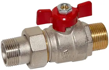 Кран кульовий зовнішня різьба 3/4" з американкою BIANCHI