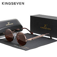 Поляризационные солнцезащитные очки для мужчин і женщин KINGSEVEN N7579 Brown