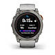 Смарт-годинник Garmin Fenix 7X Pro - Sapphire Solar Edition - титановий корпус з димчасто-сірим/помаранчевим ремінцем, фото 8
