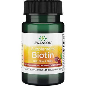 Biotin 5000 mcg 60 Chwbls (Cherry)