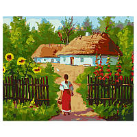 Картина за номерами "Українські хатинки" 10350-AC, 40-50 см