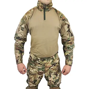 Сорочка зсу під бронежилет UBACS мультикам GRAD GEAR HAWK COMBAT SHIRT ARNO Multicam L