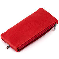 Ключница-кошелек с кармашком женская ST Leather 19347 Красная высокое качество
