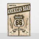 Дерев'яний Постер Американські Дороги, фото 6