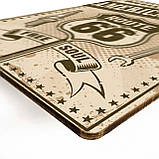 Дерев'яний Постер Американські Дороги, фото 3