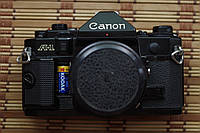 Фотоаппарат Canon A-1 + canon fd 50 mm 1.8 со следами