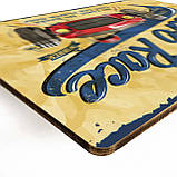 Дерев'яний Постер Ретро-Гонка, фото 3