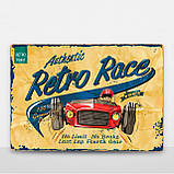 Дерев'яний Постер Ретро-Гонка, фото 6