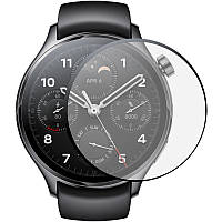 Полімерна плівка 3D (full glue) (тех.пак) для Xiaomi Watch S1 Pro Чорний